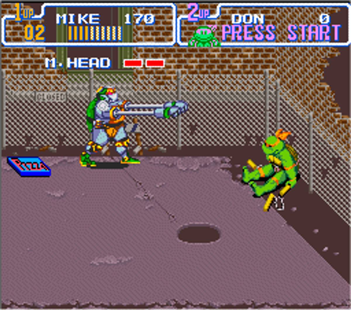 Teenage Mutant Ninja Turtles: Turtles in Time ROM - SNES screenshot 7