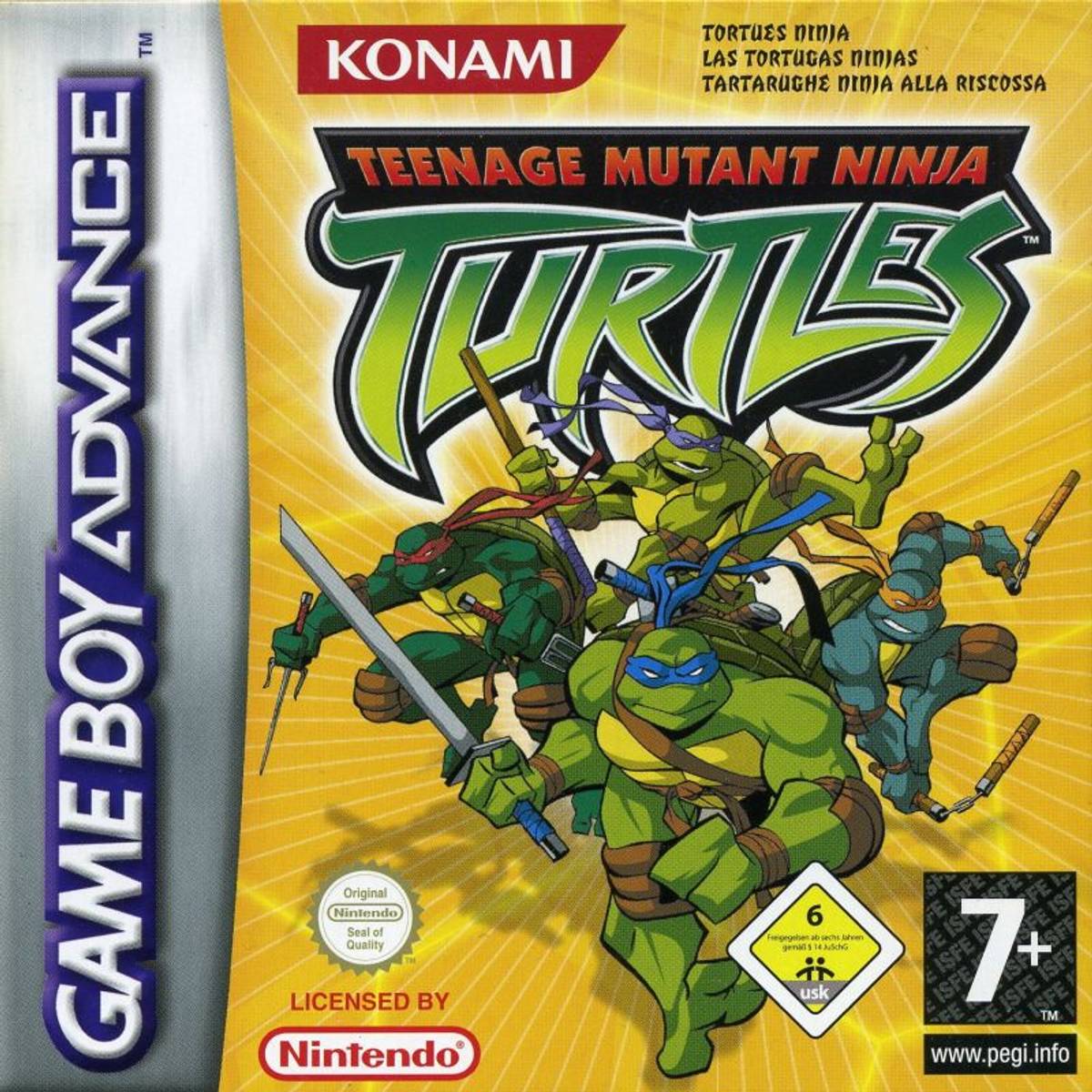 Download Torrent Teenage Mutant Ninja Turtles ROM – GBA