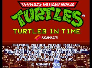 Download Torrent (MAME) Teenage Mutant Ninja Turtles: Turtles in Time ROM – Arcade