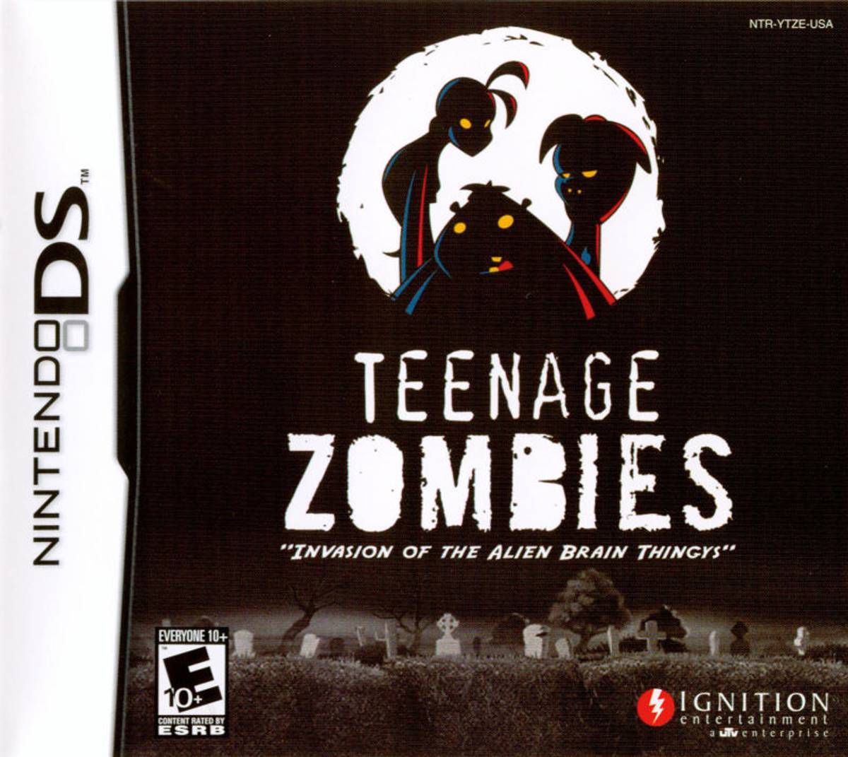 Download Torrent Teenage Zombies: “Invasion of the Alien Brain Thingys” ROM – NDS