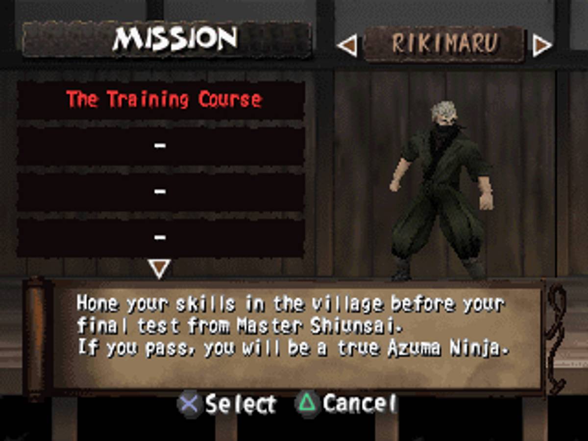Tenchu 2: Birth of the Stealth Assassins ISO - PS1 screenshot 1