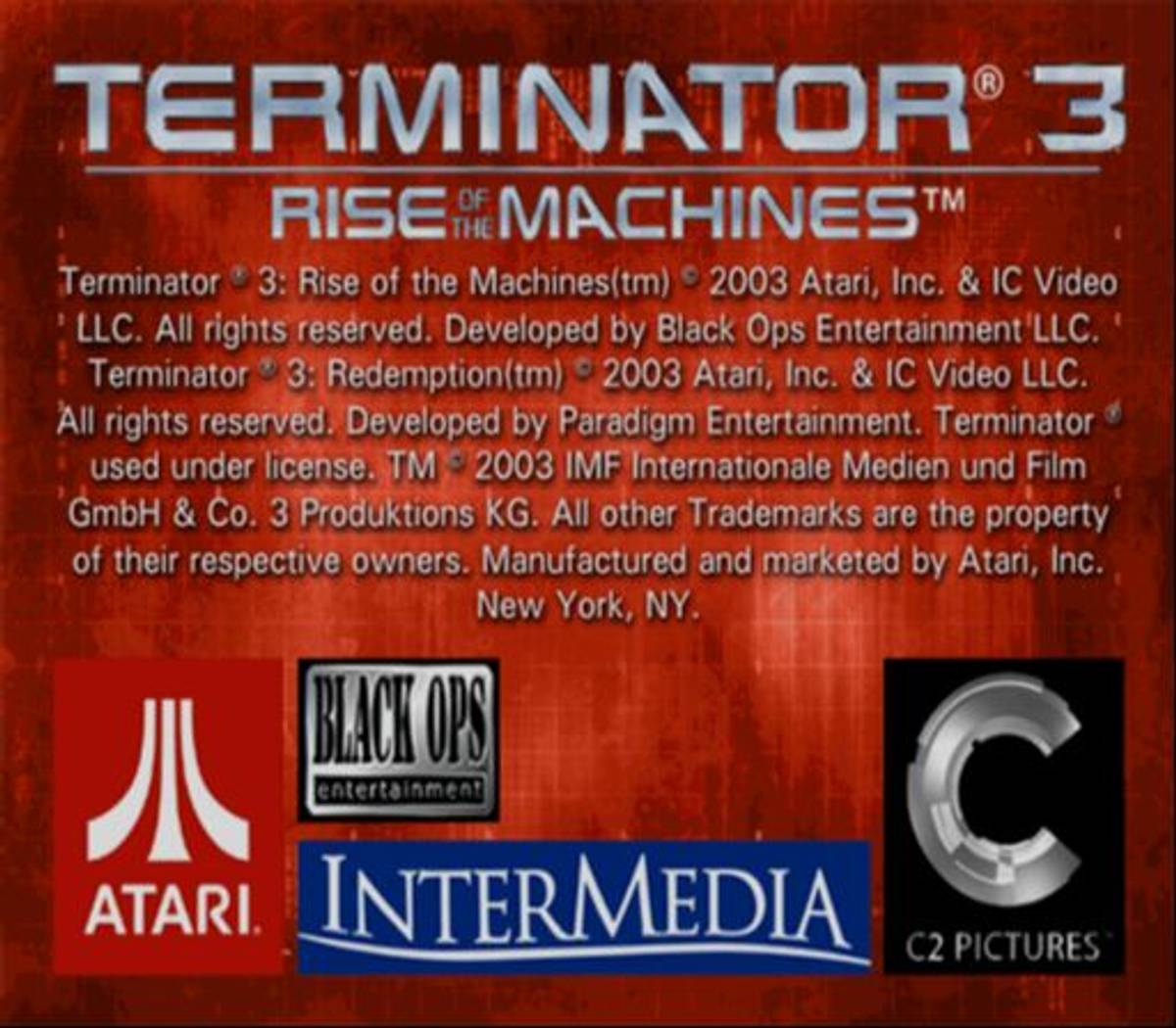 Terminator 3: Rise of the Machines ISO - PS2 screenshot 5