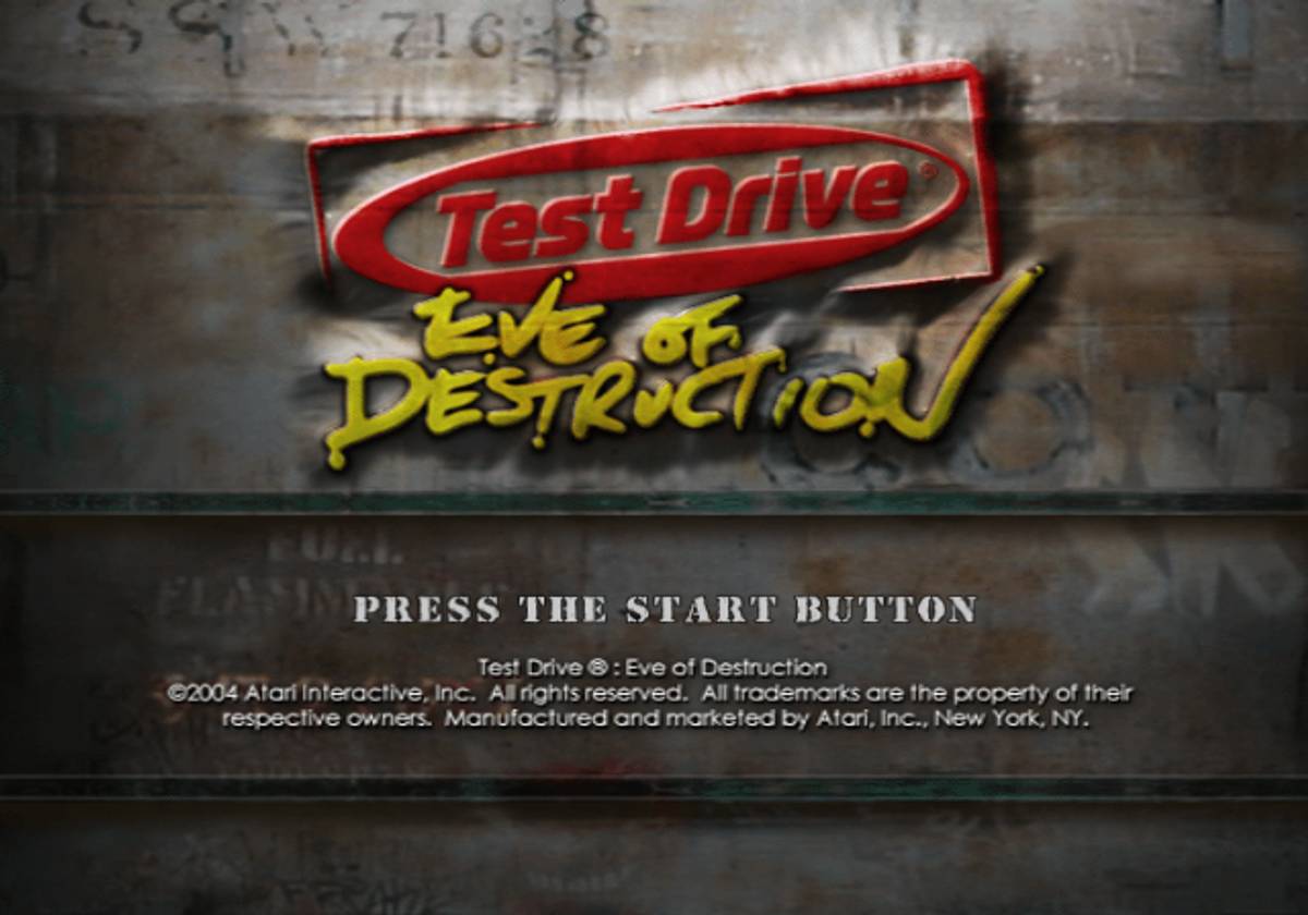 Test Drive: Eve of Destruction ISO - PS2 screenshot 1