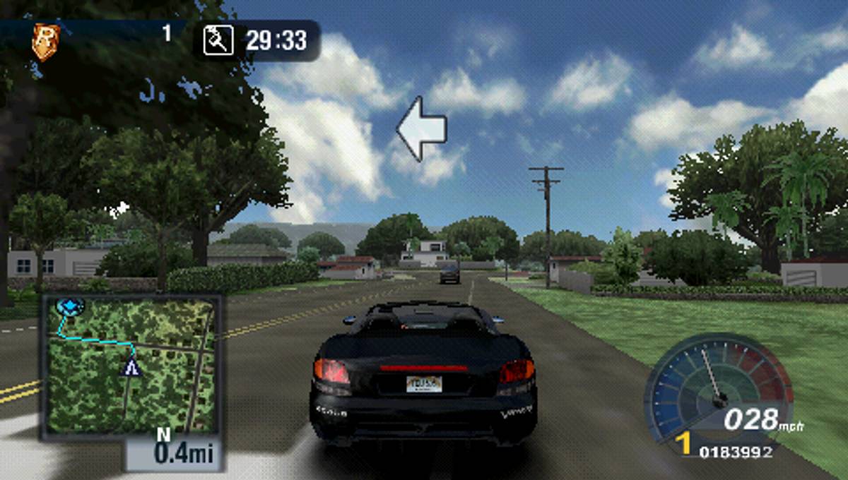 Test Drive Unlimited ISO - PSP screenshot 1