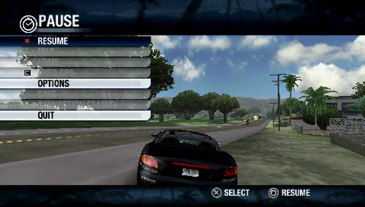 Test Drive Unlimited ISO - PSP screenshot 3