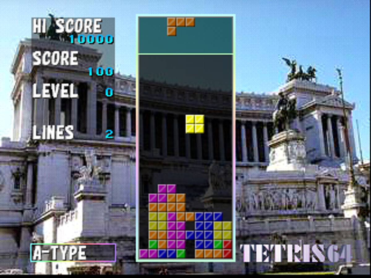 Tetris 64 ROM - N64 screenshot 2