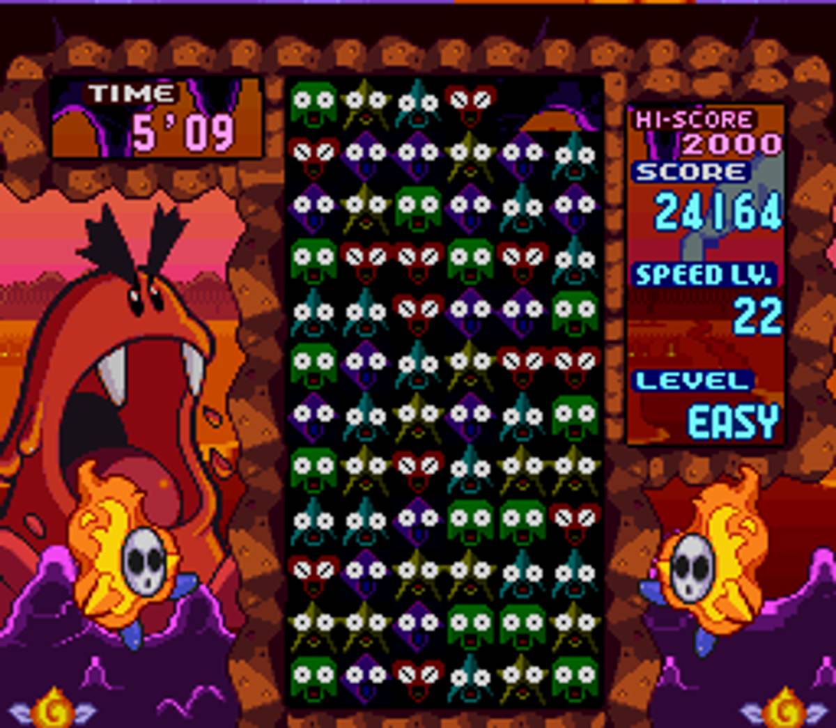 Tetris Attack ROM - SNES screenshot 7