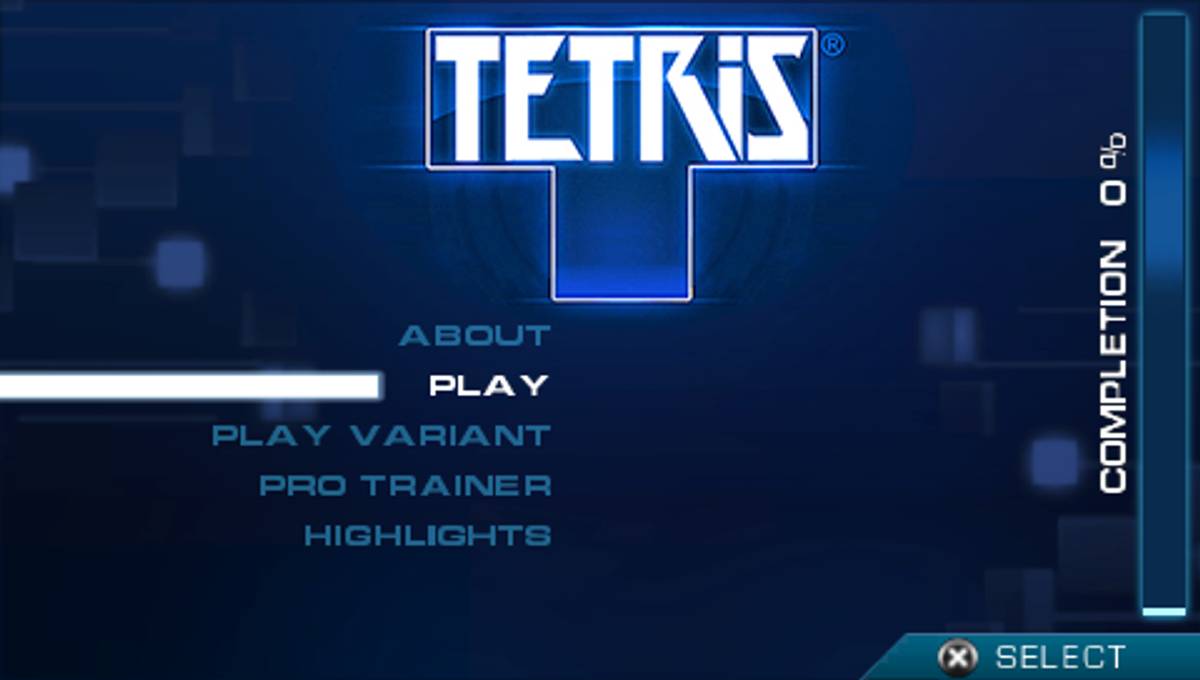 Tetris ISO - PSP screenshot 2