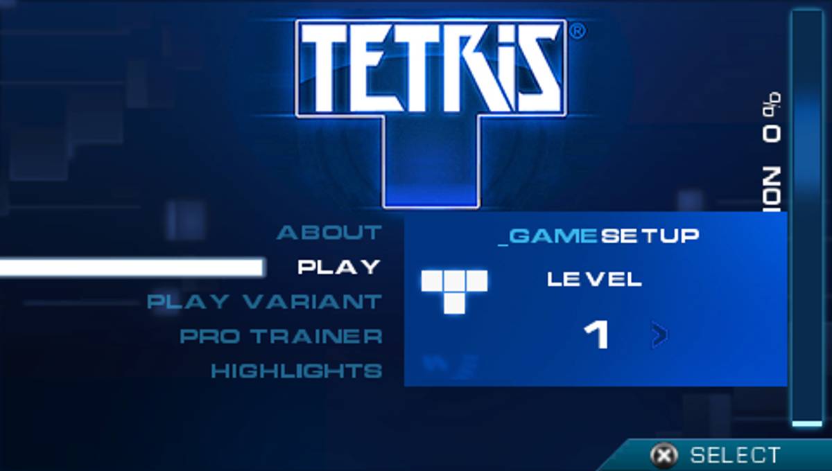 Tetris ISO - PSP screenshot 4