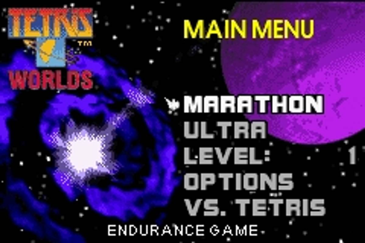 Tetris Worlds ROM - GBA screenshot 2