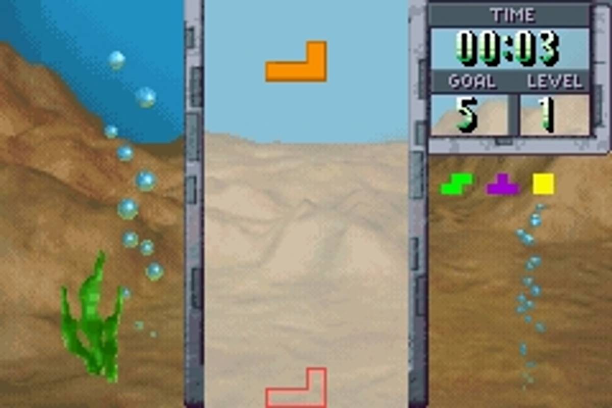 Tetris Worlds ROM - GBA screenshot 3
