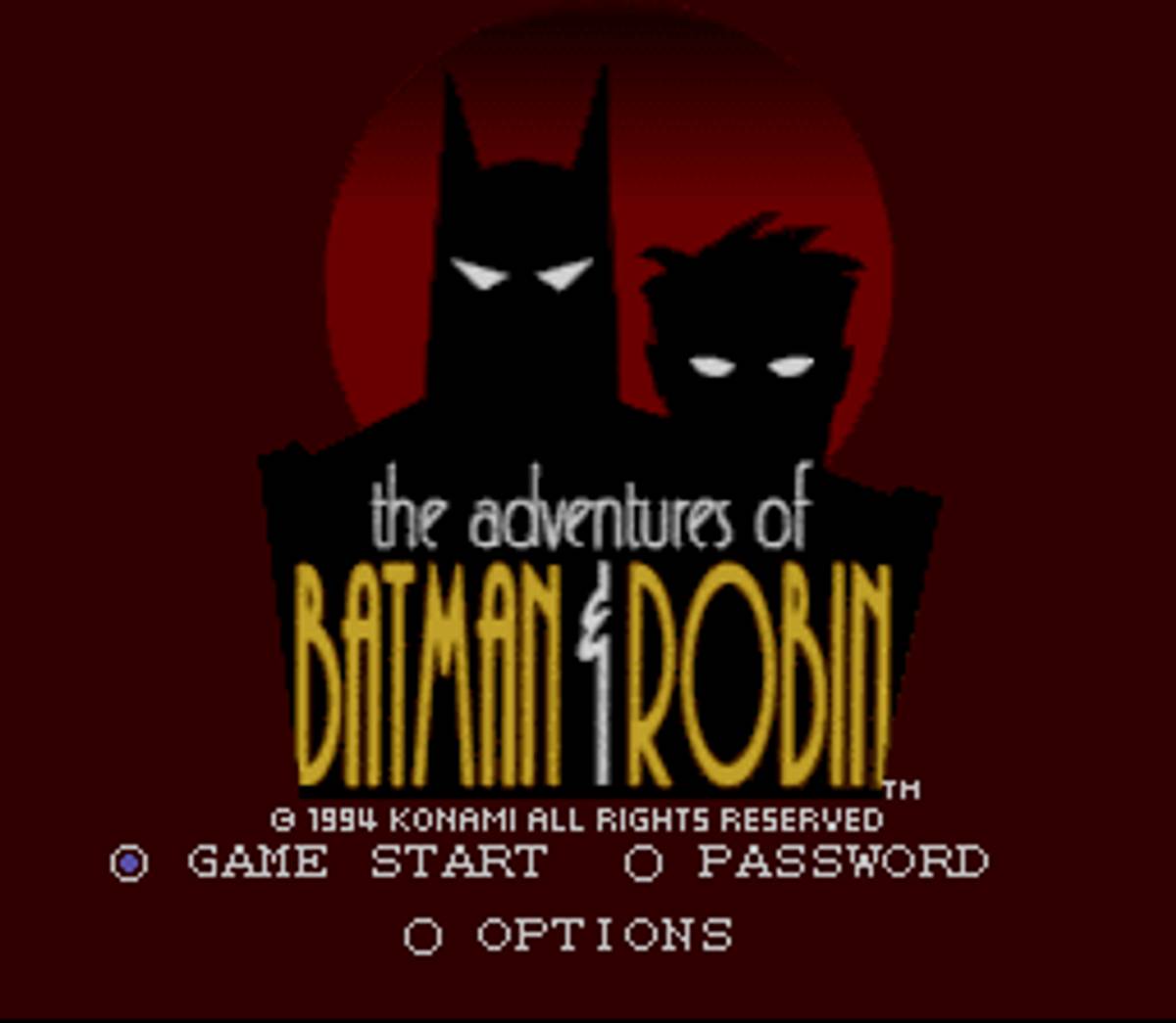 The Adventures of Batman & Robin ROM - SNES screenshot 1