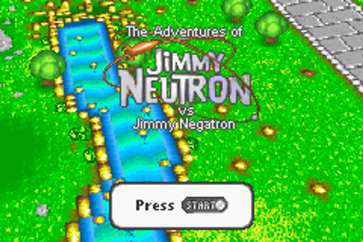 The Adventures of Jimmy Neutron: Boy Genius Vs. Jimmy Negatron ROM - GBA screenshot 1