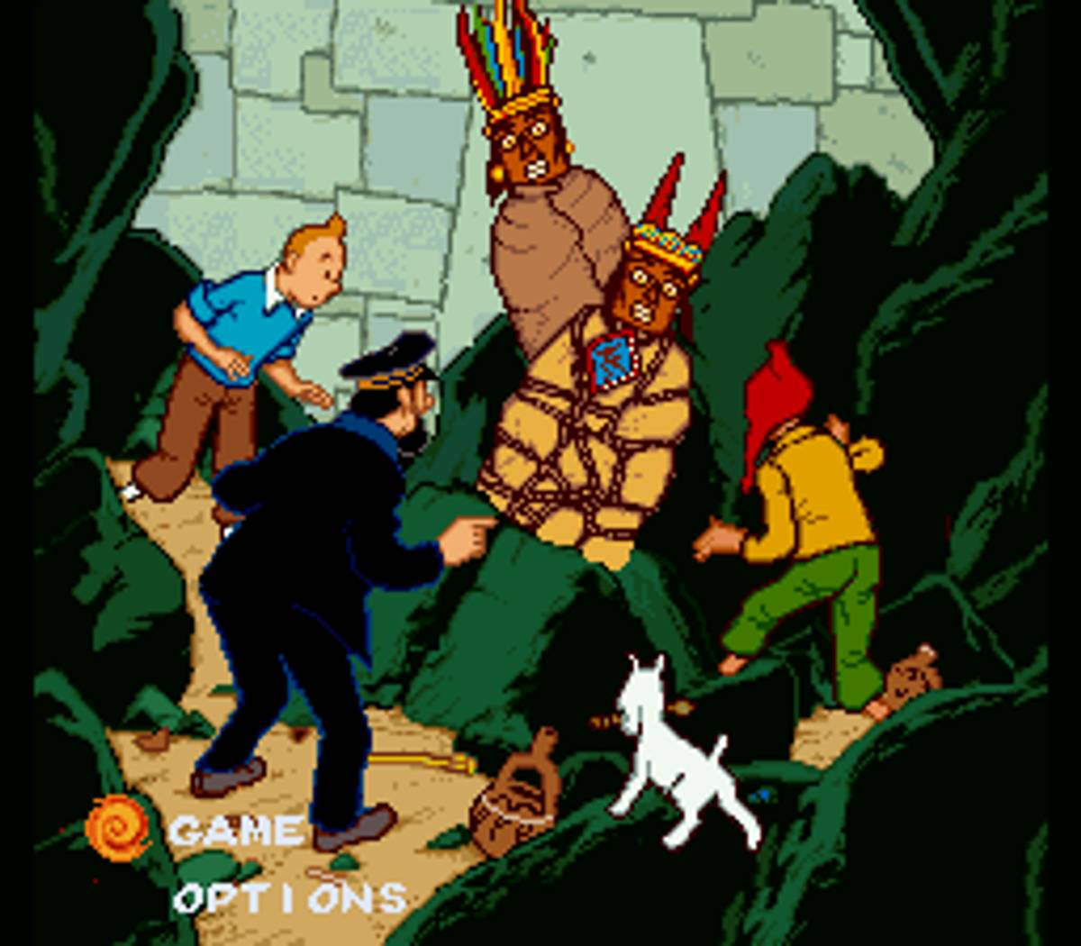 The Adventures of Tintin: Prisoners of the Sun ROM - SNES screenshot 3