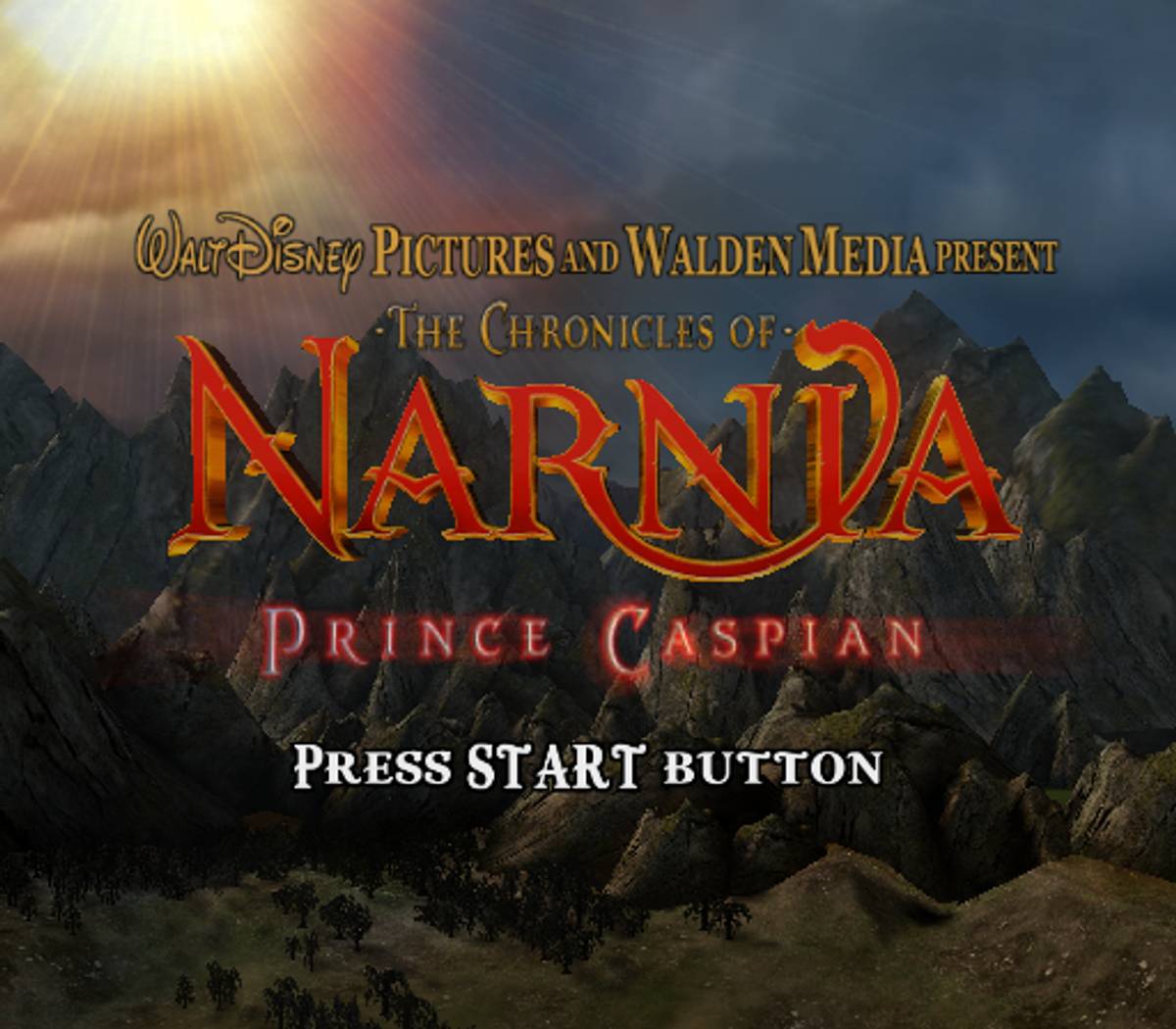The Chronicles of Narnia: Prince Caspian ISO - PS2 screenshot 1