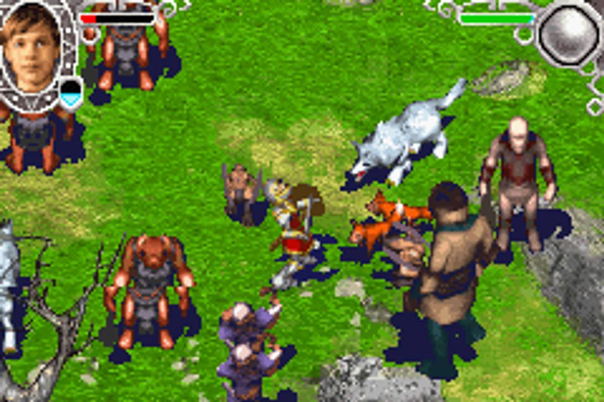 The Chronicles of Narnia: The Lion, the Witch and the Wardrobe ROM - GBA screenshot 3