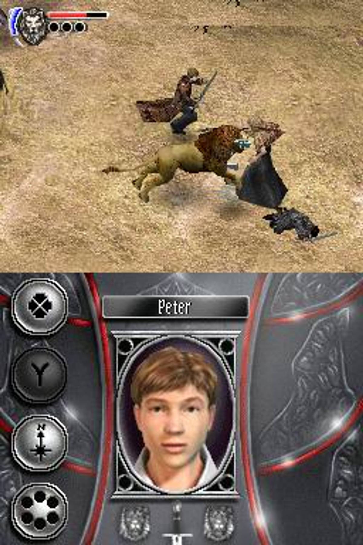 The Chronicles of Narnia: The Lion, the Witch and the Wardrobe ROM - NDS screenshot 2