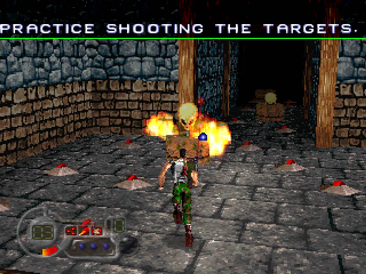 C: The Contra Adventure ISO - PS1 screenshot 2