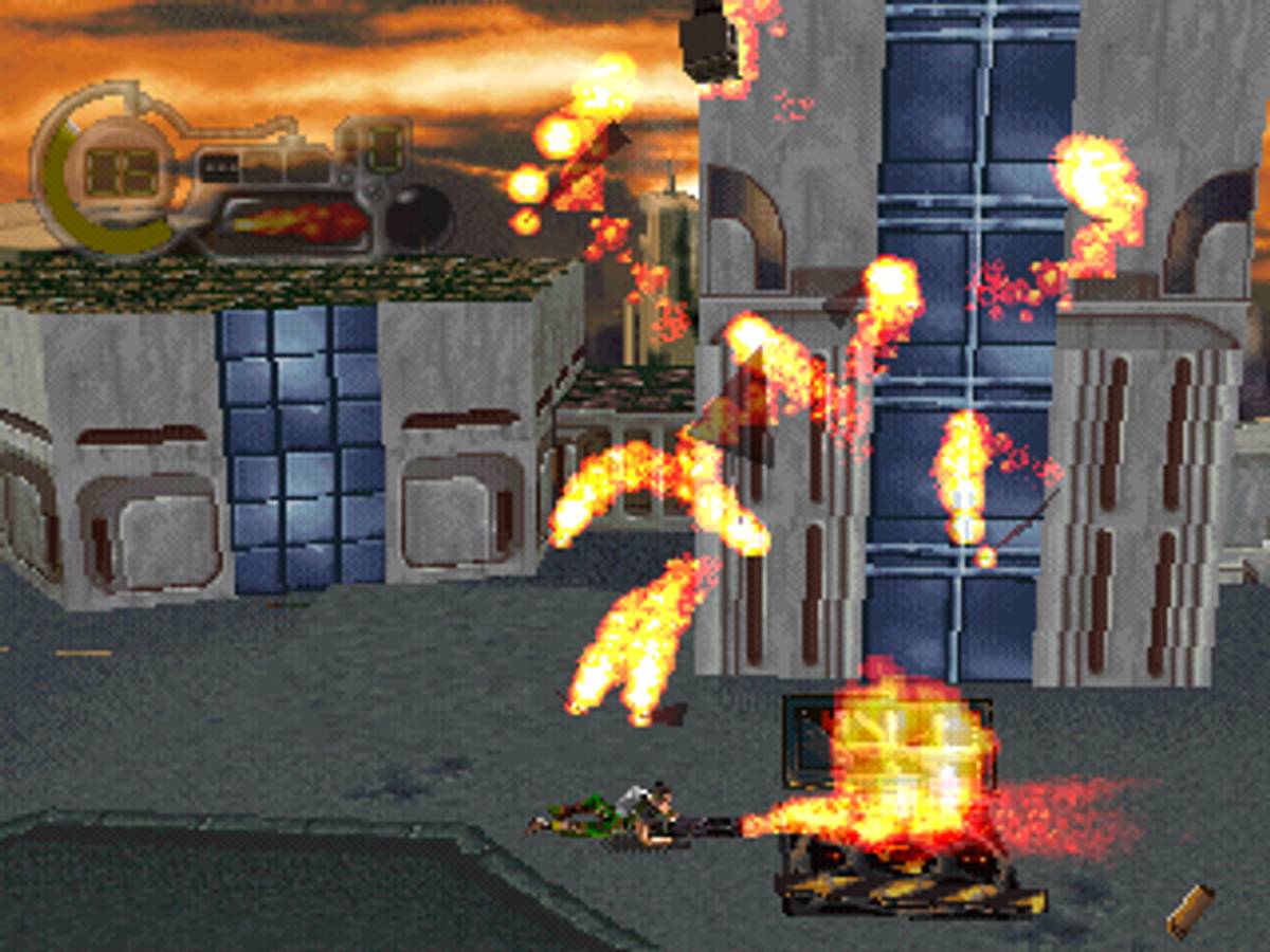 C: The Contra Adventure ISO - PS1 screenshot 6