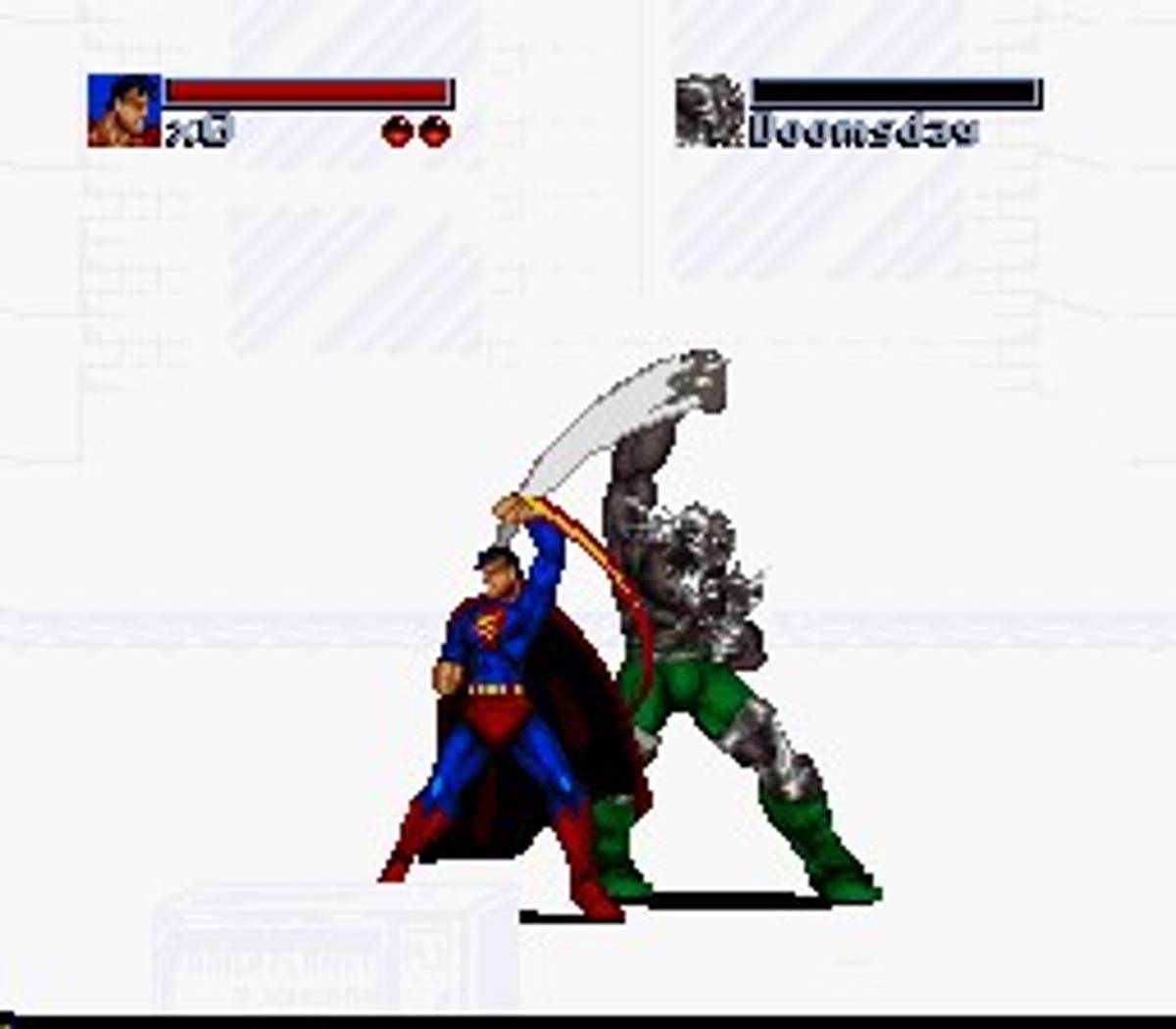 The Death and Return of Superman ROM - SNES screenshot 10
