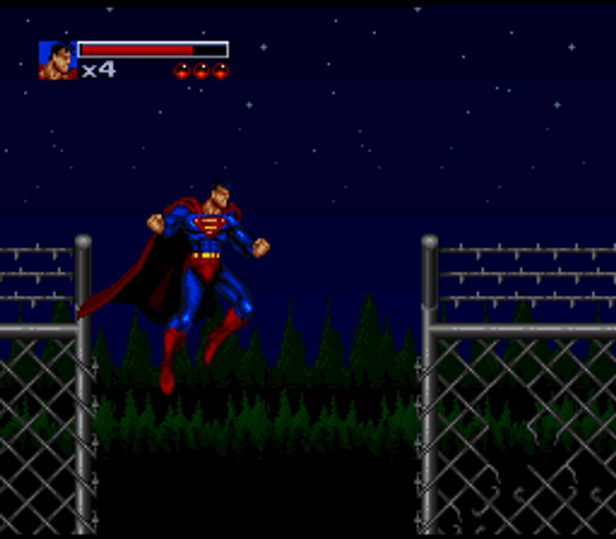 The Death and Return of Superman ROM - SNES screenshot 3