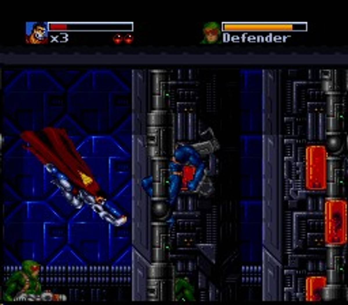 The Death and Return of Superman ROM - SNES screenshot 6