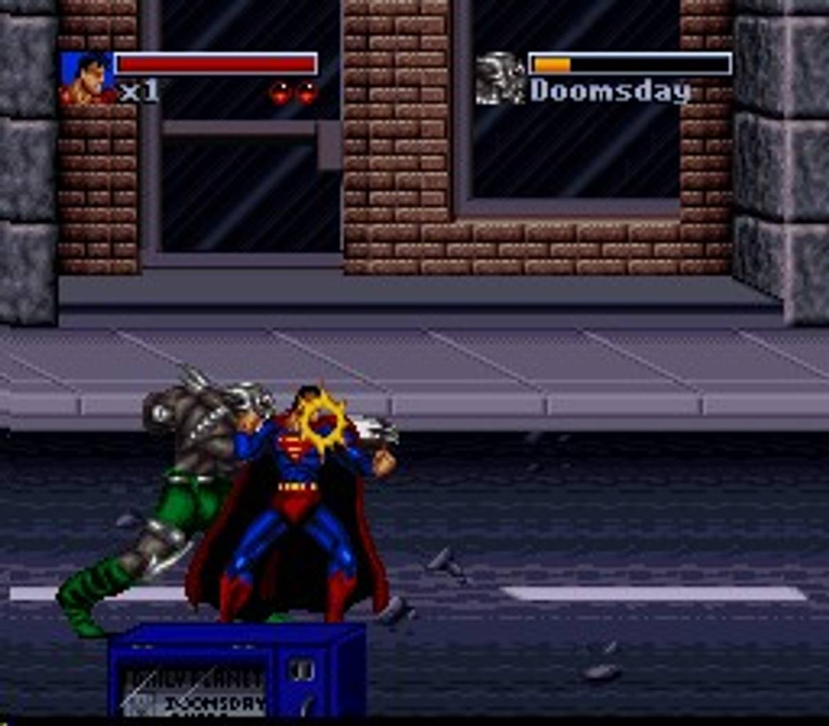The Death and Return of Superman ROM - SNES screenshot 9