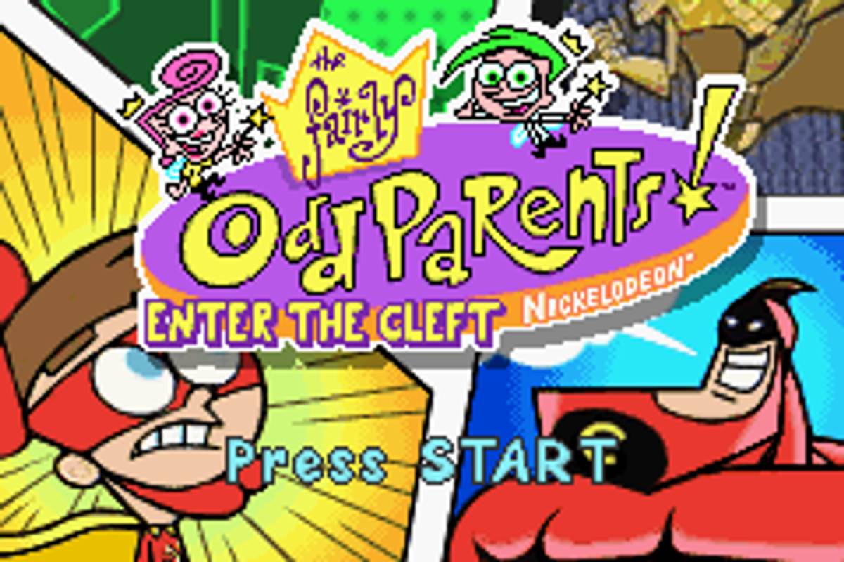 The Fairly OddParents!: Enter the Cleft ROM - GBA screenshot 1