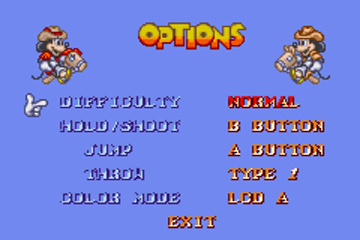 The Great Circus Mystery starring Mickey & Minnie ROM - GBA screenshot 2