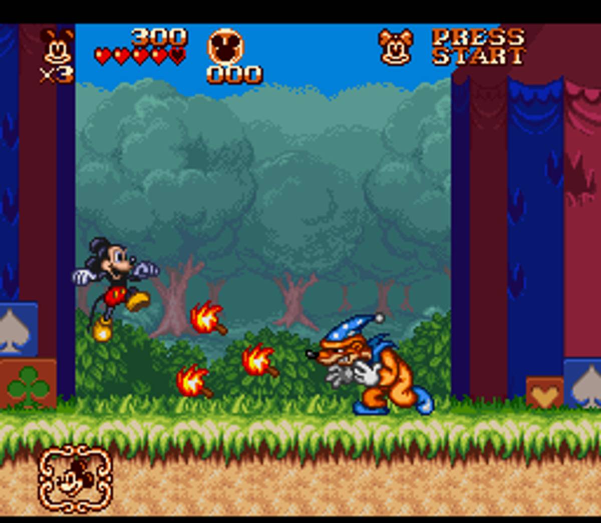 The Great Circus Mystery starring Mickey & Minnie ROM - SNES screenshot 10