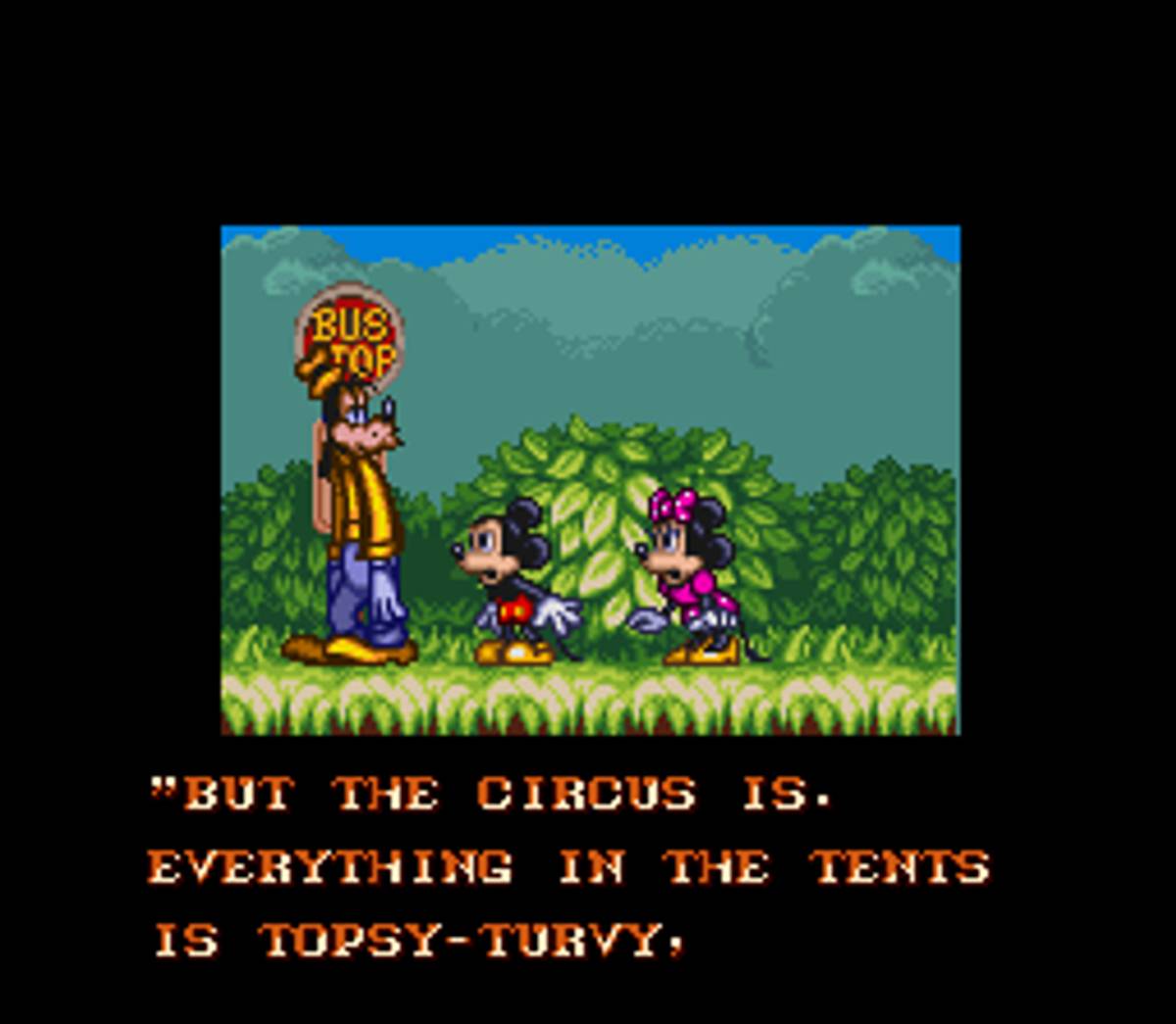The Great Circus Mystery starring Mickey & Minnie ROM - SNES screenshot 4