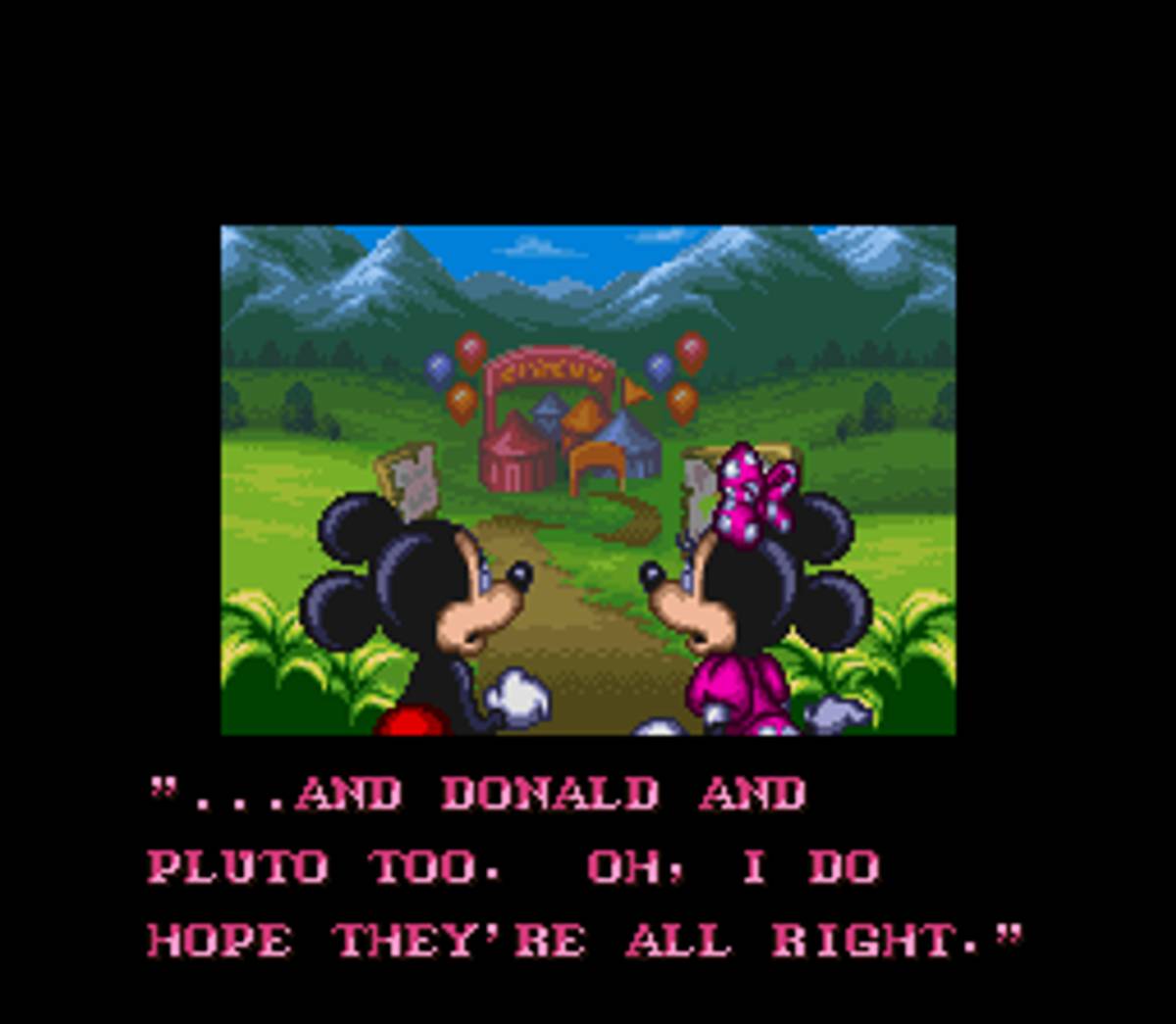 The Great Circus Mystery starring Mickey & Minnie ROM - SNES screenshot 6