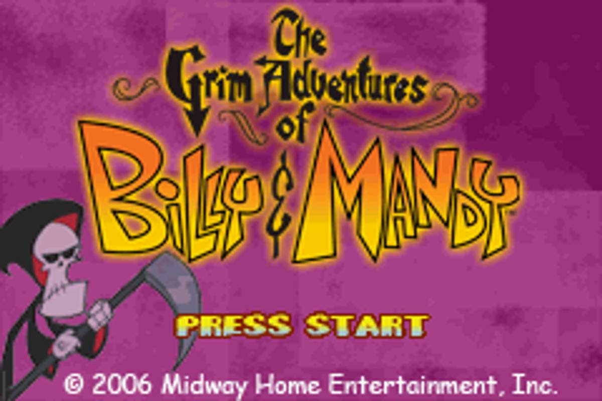 The Grim Adventures of Billy & Mandy ROM - GBA screenshot 1