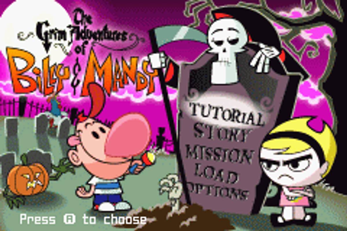 The Grim Adventures of Billy & Mandy ROM - GBA screenshot 2