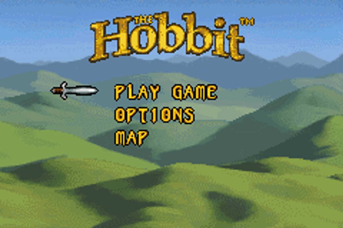 The Hobbit: The Prelude to the Lord of the Rings ROM - GBA screenshot 2