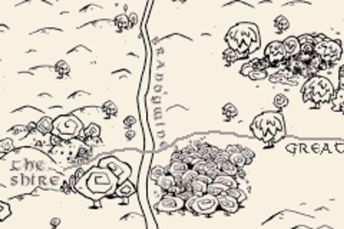 The Hobbit: The Prelude to the Lord of the Rings ROM - GBA screenshot 3