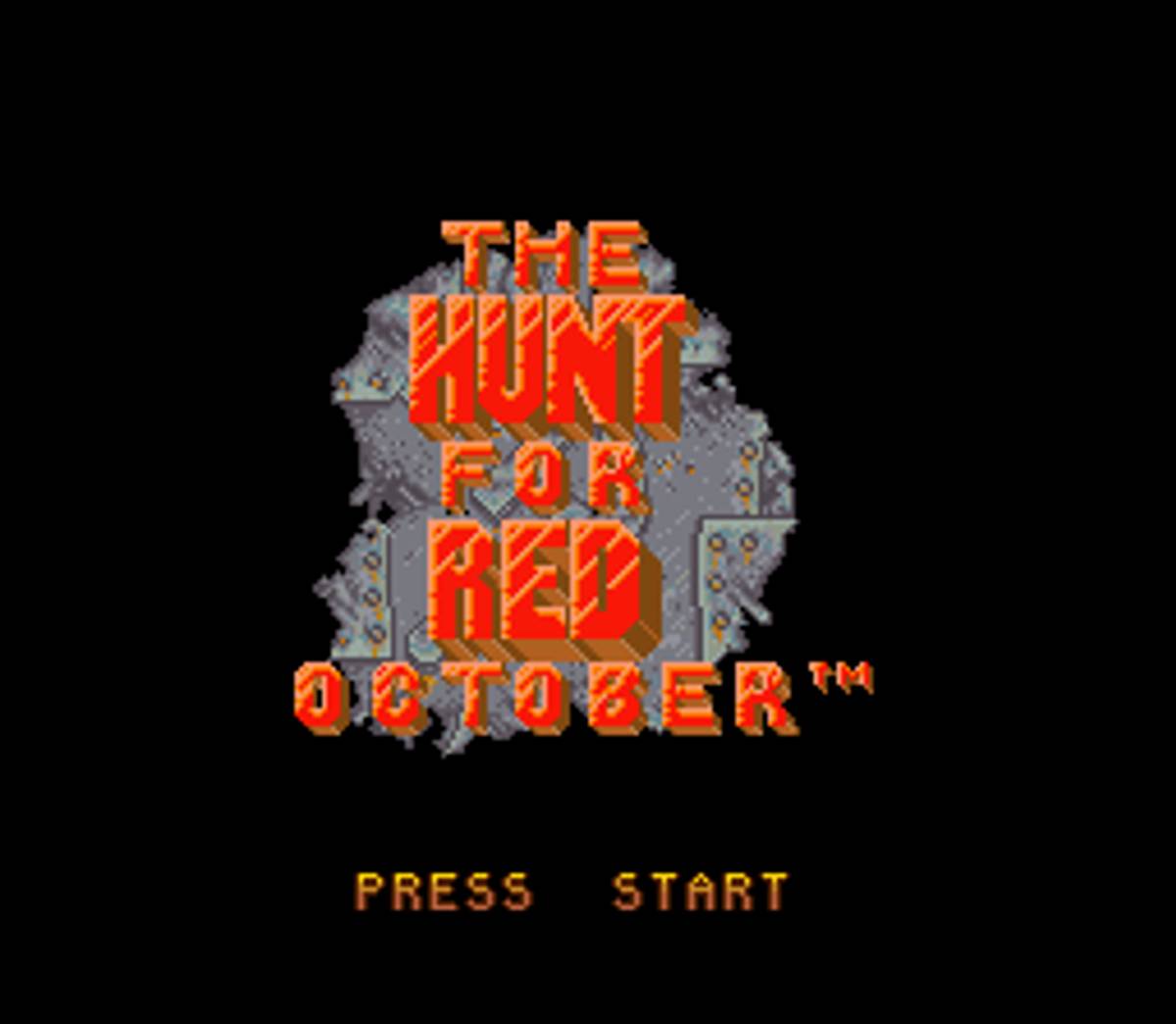 The Hunt for Red October ROM - SNES screenshot 1
