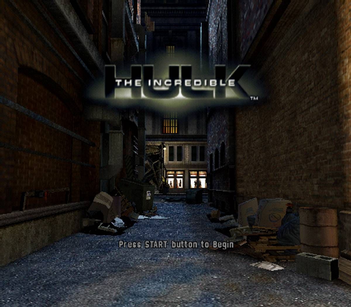 The Incredible Hulk ISO - PS2 screenshot 1