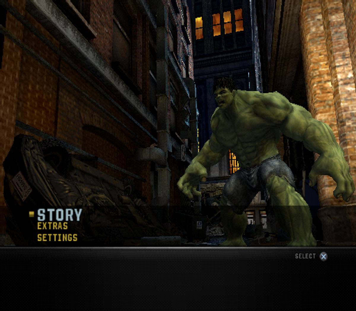 The Incredible Hulk ISO - PS2 screenshot 2