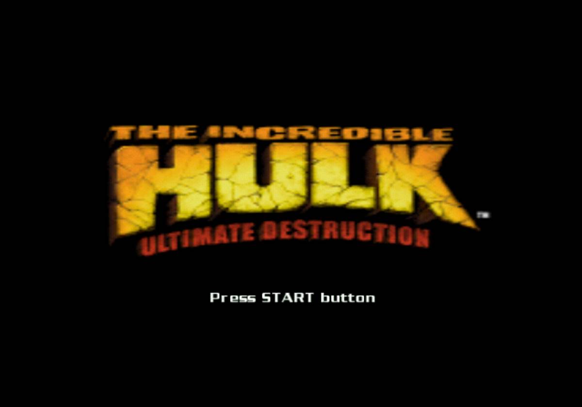 The Incredible Hulk: Ultimate Destruction ISO - PS2 screenshot 1