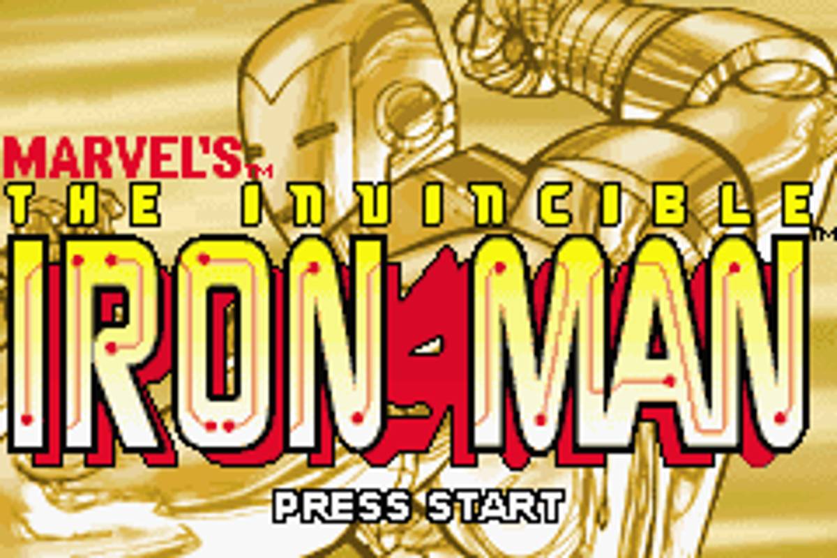The Invincible Iron Man ROM - GBA screenshot 1