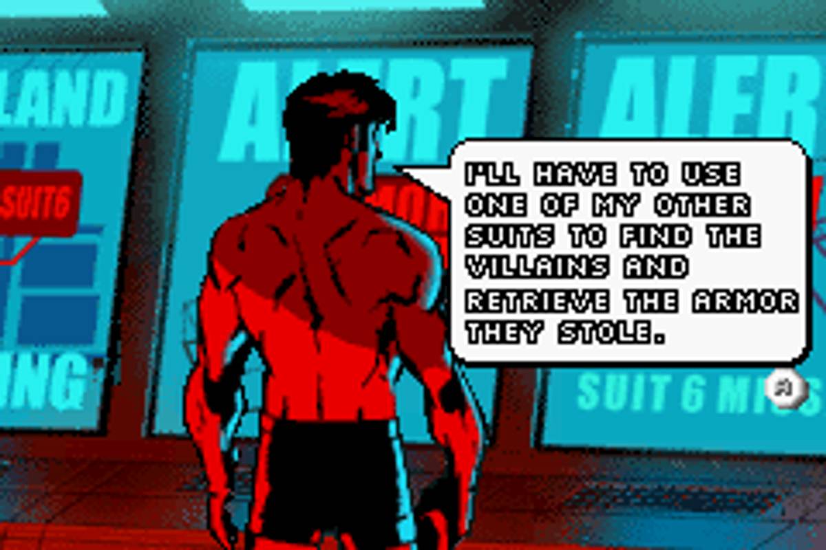 The Invincible Iron Man ROM - GBA screenshot 3