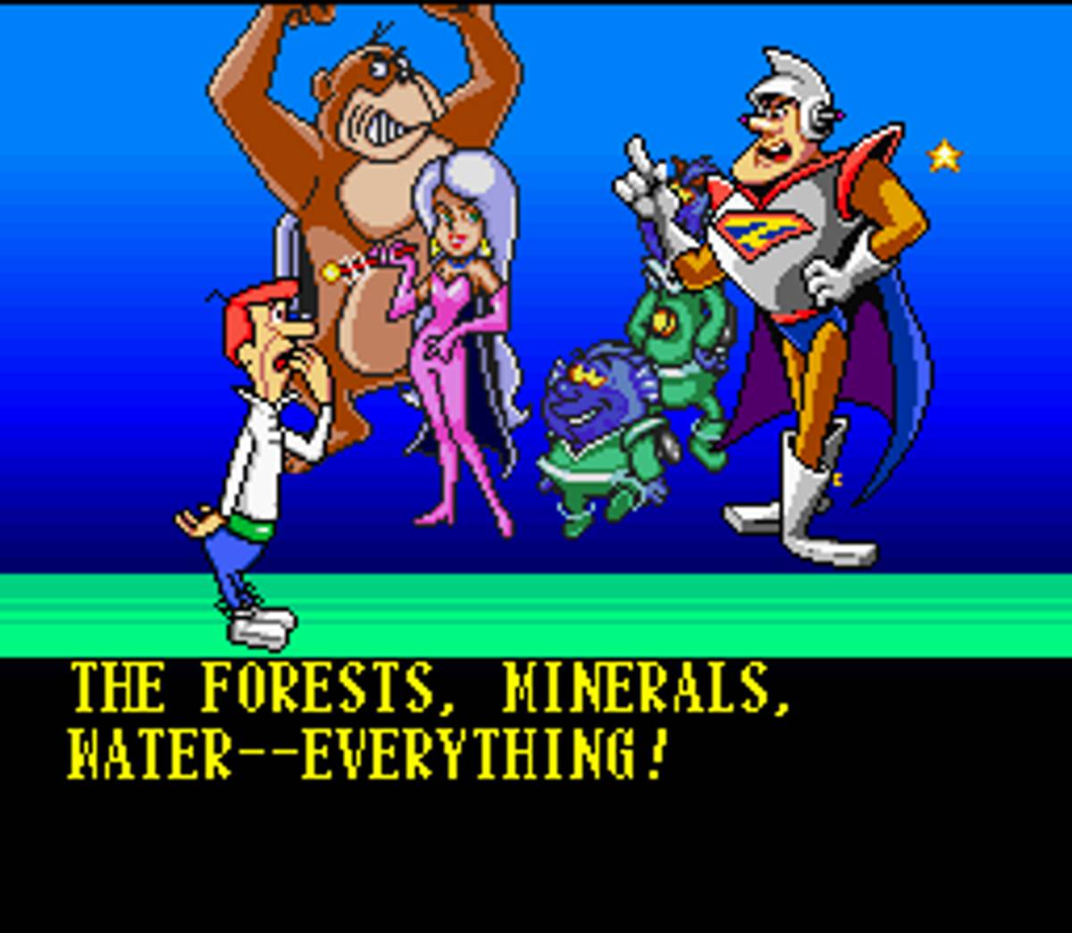 The Jetsons: Invasion of the Planet Pirates ROM - SNES screenshot 3