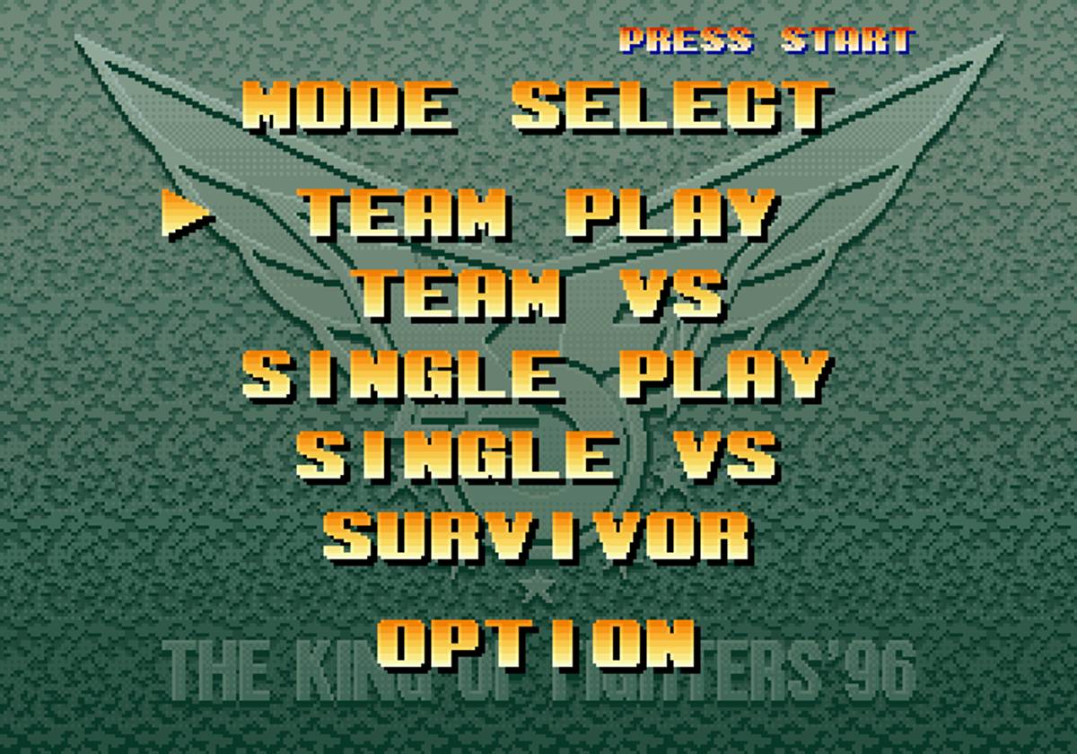 The King of Fighters '96 ISO - Saturn screenshot 2