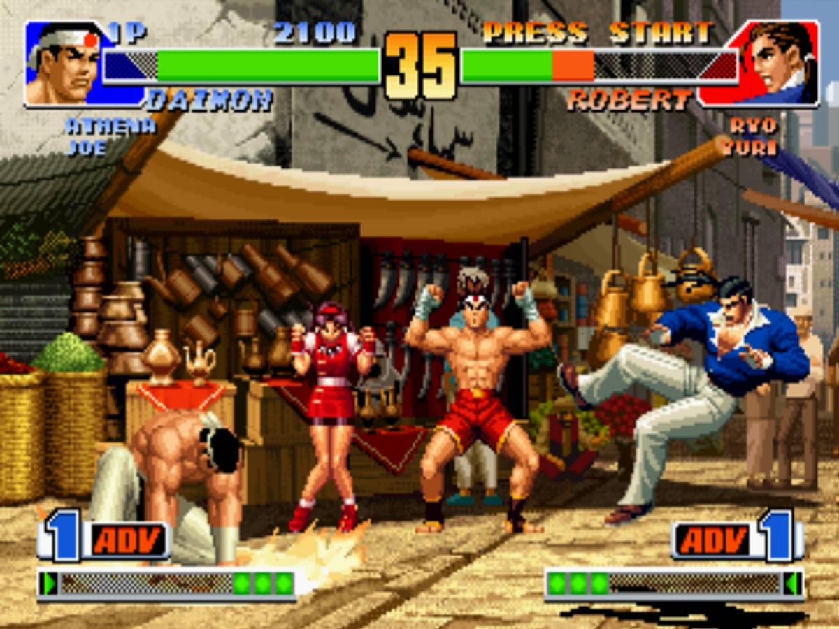 The King of Fighters '98: The Slugfest ISO - PS1 screenshot 4