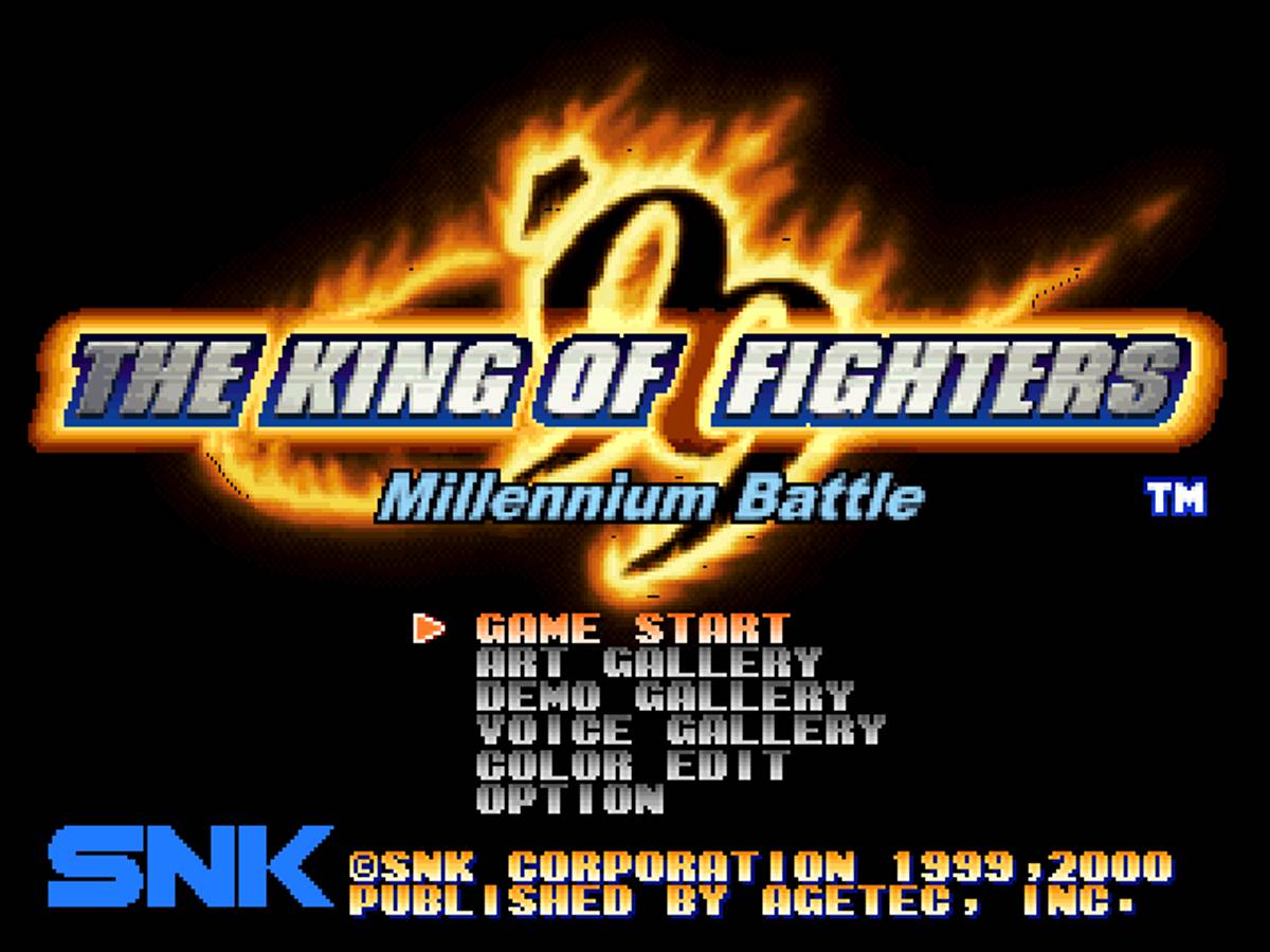 The King of Fighters '99: Millennium Battle ISO - PS1 screenshot 2