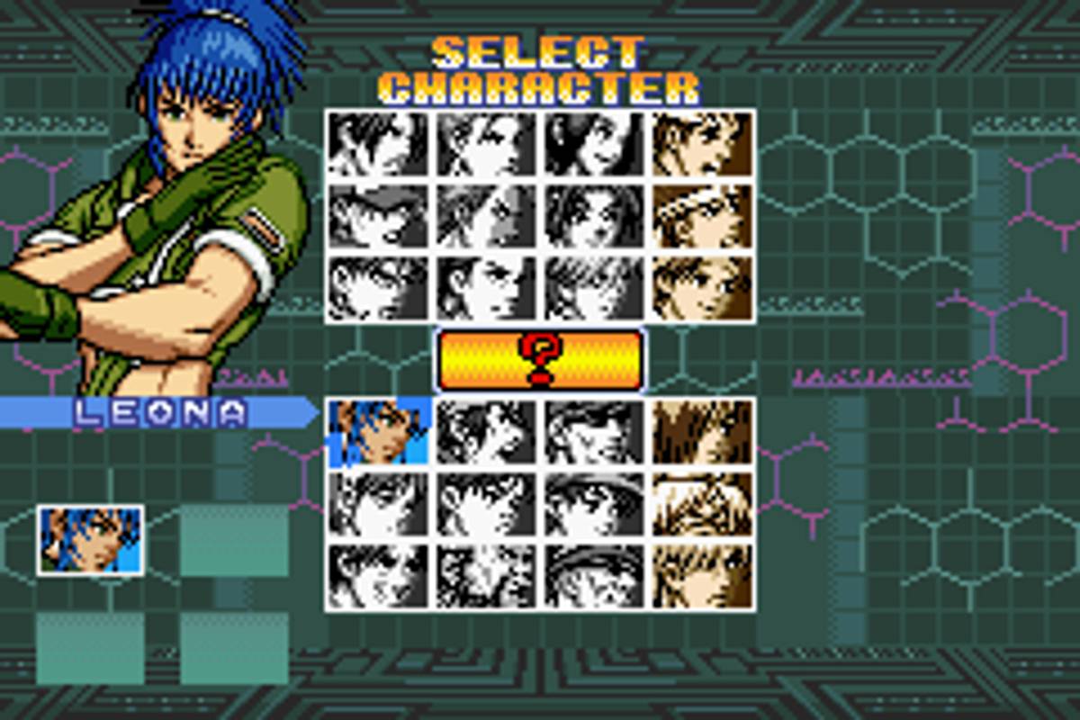 The King of Fighters EX: Neo Blood ROM - GBA screenshot 3
