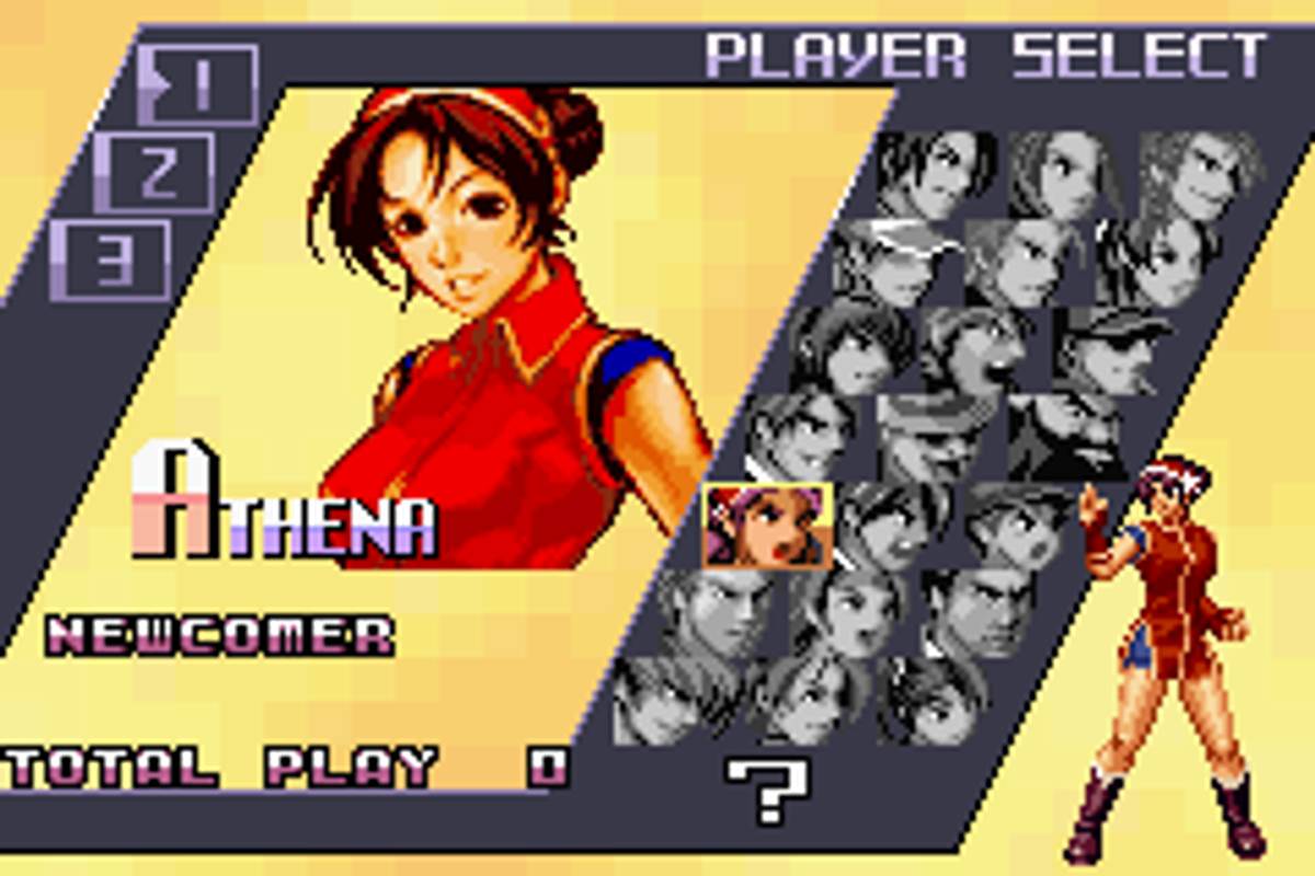 The King of Fighters EX2: Howling Blood ROM - GBA screenshot 2