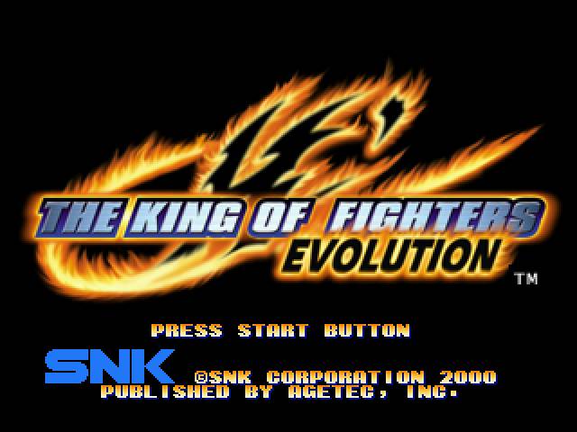 The King of Fighters: Evolution ISO - Dreamcast screenshot 1