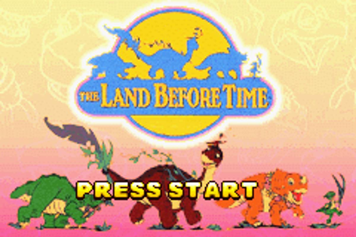 The Land Before Time Collection ROM - GBA screenshot 1